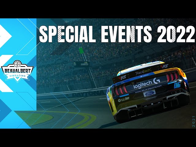 iRacing Special Event Schedule 2022!