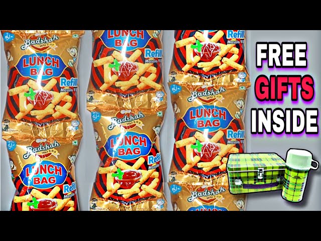 Lunch Bag Snacks Free Gifts Inside Only Rs 5 /- @SnacKiya