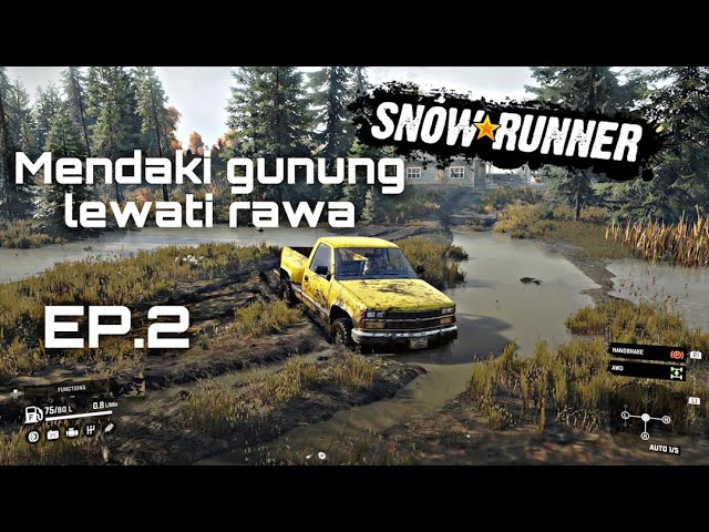 SNOWRUNNER INDONESIA - PS5 - Stuck in Swamp - GAMEPLAY EP.2