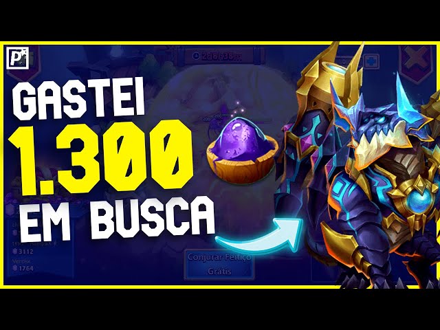 VEM DYNAMICA!! GASTANDO 1.300 PÓ MÁGICO EM BUSCA DO DYNAMICA | CASTLE CLASH