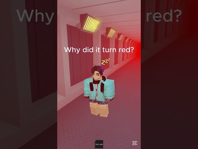 Why did the room turn red