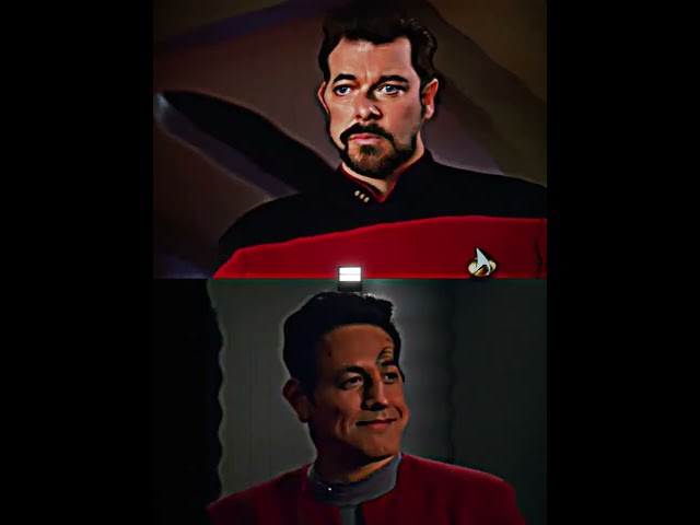 Riker vs Chakotay #startrek #riker #chakotay #vs