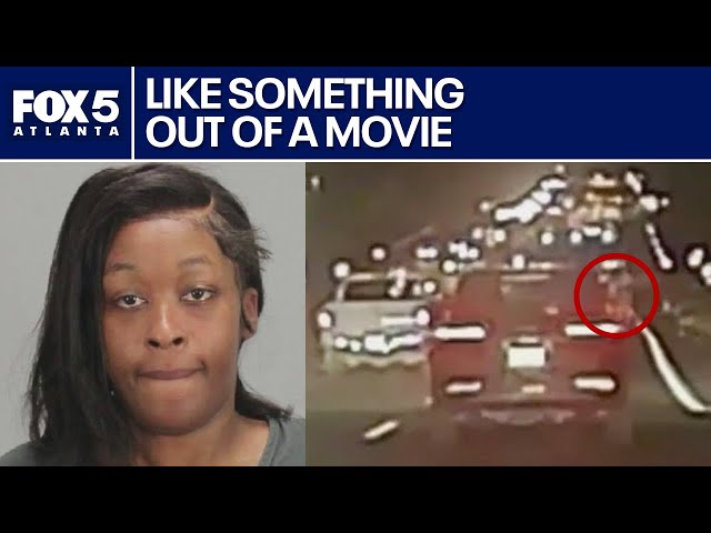 Hanging out of stolen car, shooting at officers | FOX 5 News