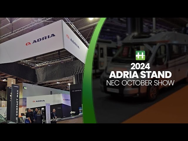 Caravan & Motorhome Show October 2024 - Adria Stand Tour