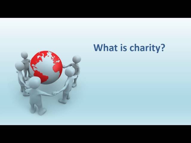 What is charity ?