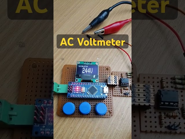 AC Voltmeter | Arduino Project