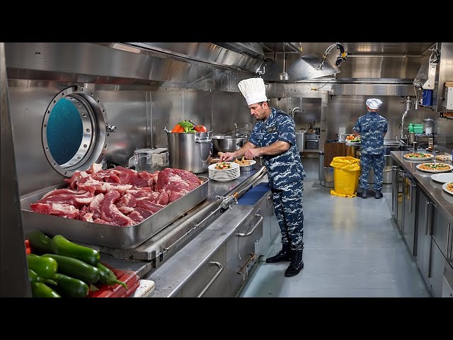 How US Nuclear Submarines Cook Food UNDERWATER for MONTHS