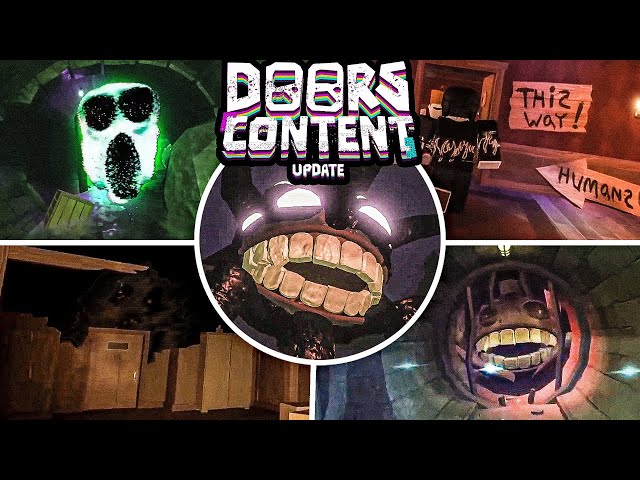 DOORS: CONTENT UPDATE + ENDING! (New Entities, Rooms & Items) - DOORS [The Content Update] LIVE