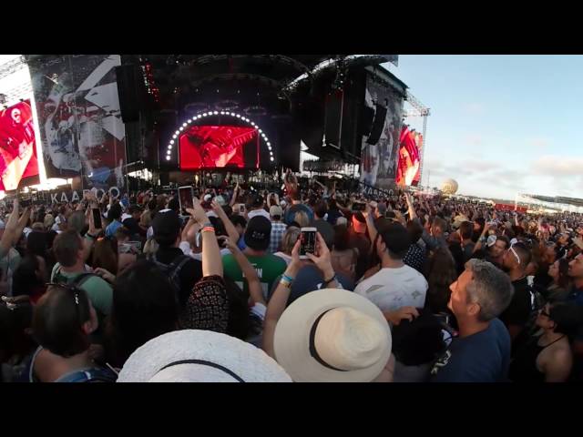 Lenny Kravitz's American Woman in 360° at KAABOO 2016 Del Mar