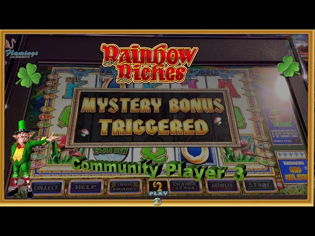 Rainbow Riches Community Player 3 on Max Stake