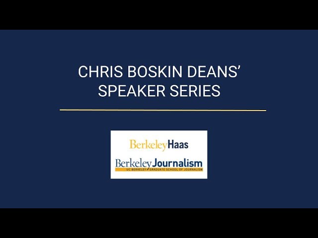 Chris Boskin Deans’ Speaker Series | A conversation with Jann Wenner, Founder of Rolling Stone