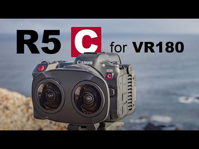 VR180 Vlog: Canon EOS R5C w/ Dual Fisheye and Exclusive Interview with Canon at CES2022