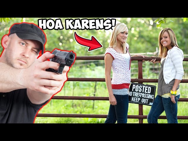 I Had to SHOOT An HOA Member After They Trespassed & Threatened to Harm My Wife & Kids!