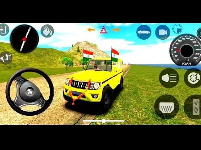 Dollar (Song) Modified Mahindra Yellow Thar || Indian Car Simulator 3D || Android Gameplay