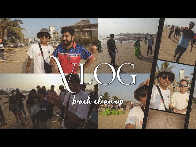 MUMBAI MAHIM BEACH CLEAN UP - SKROSSI VLOGS