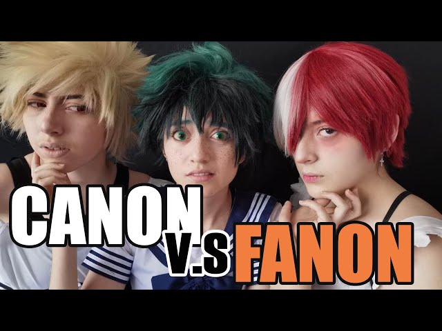 CANON VS FANON -  Todobakudeku Cosplay Crack