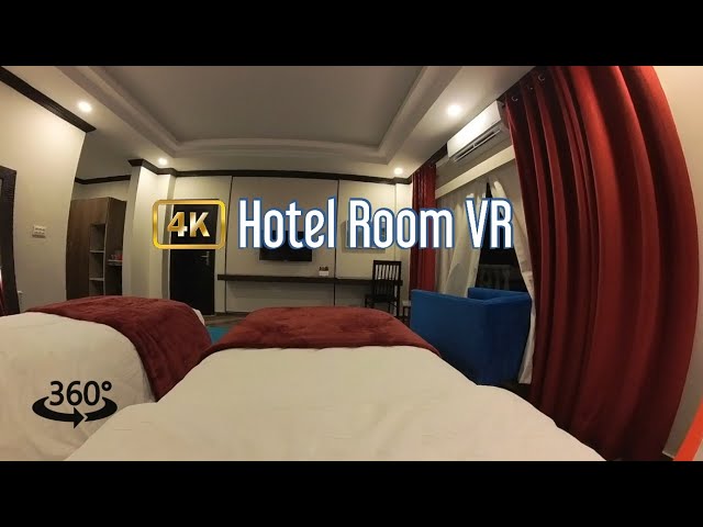 360° Hotel Room Ambience - Private Double Room to Relax, Have a Smoke or Drink in