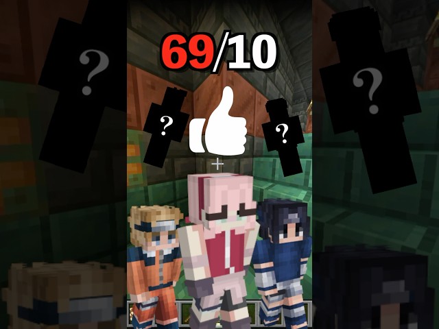 Who did it better🤭#minecraft #shorts #naruto