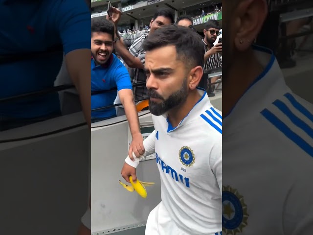 Virat Kohli entry into stadium against Australia test match | Indian cricket team