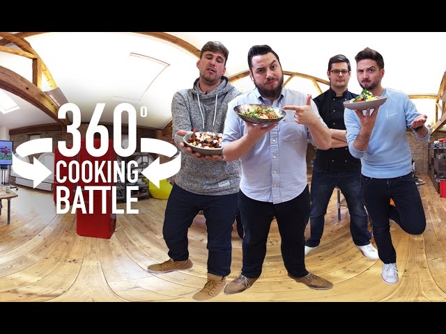 360° ULTIMATE COOKING BATTLE | Sorted Food