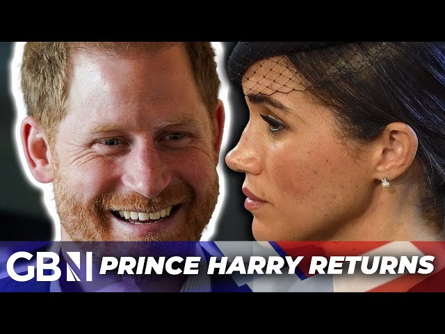 Prince Harry’s smile RETURNS as he spends time away from Meghan Markle