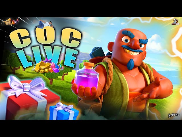 COC LIVE Gameplay | clash of clans Live Base Visiting & Tips in Hindi #coc #clashofclans