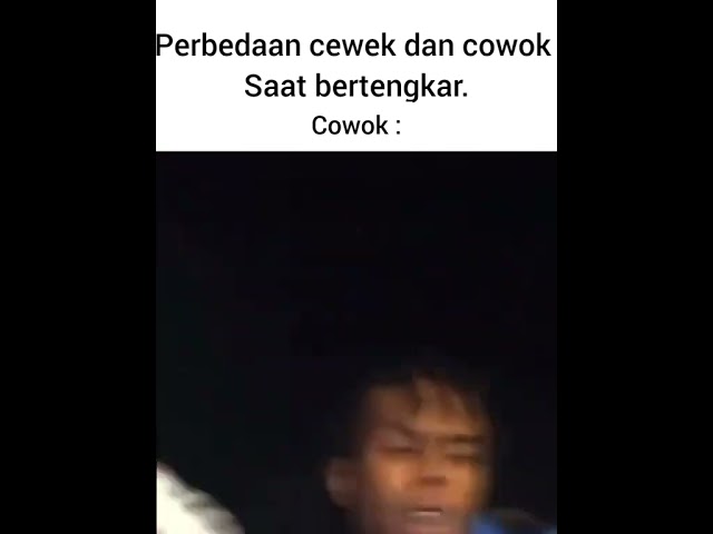 Perbedaan cewek dan cowok ketika bertengkar🗿 #shorts #memes #memeindonesia #memeinternet #memesdaily