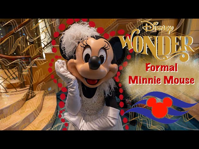 Minnie Mouse's Formal Night Meet and Greet on the Disney Wonder!  3D VR180