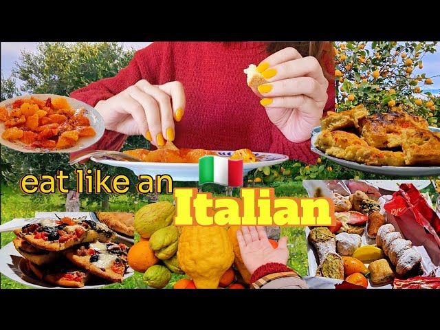 What I Eat In Italy In 3 Days( What My Italian Parents-In-Law Cook For Me)