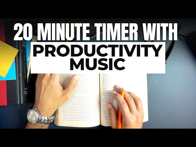 20 Minute Timer With Music for Productivity and Relaxing Music for Work