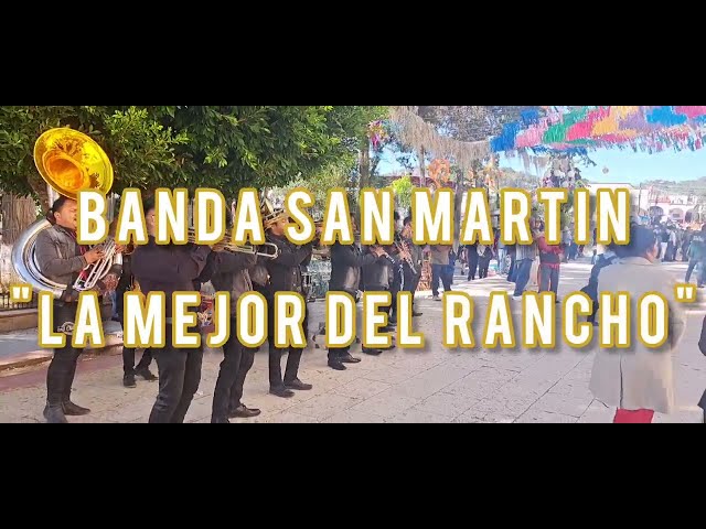 BANDA SAN MARTIN "LA MEJOR DEL RANCHO" EN VIVO. TLAXIACO, OAX. 🎶💯🎤