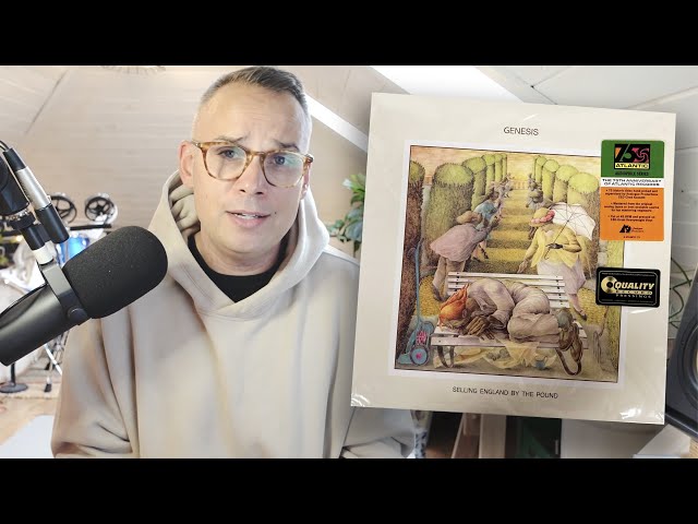 Unboxing Genesis - Selling England By The Pound - Atlantic Records 45rpm Vinyl - (SOUND COMPARISON)