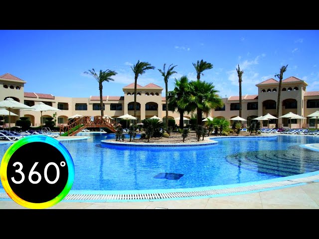 360° VR Cleopatra Luxury Resort Hotel Holiday Hurghada Egypt Makadi Bay 6K 3D Virtual Reality HD 4K