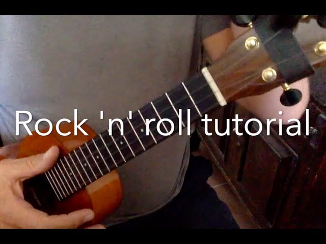 Rock 'n' Roll Ukulele strumming tutorial