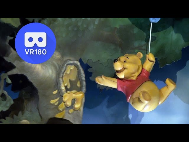 Ride "The Many Adventures of Winnie the Pooh" in VR180