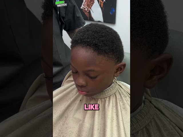 Kid's Getting His First Locks Transformation.