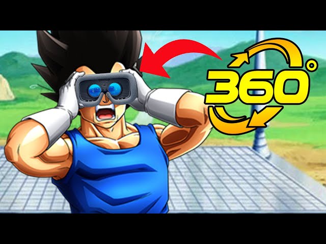 360° VEGETA FIGHT! | Dragon Ball @MEZ Random Clips in VR Virtual Reality