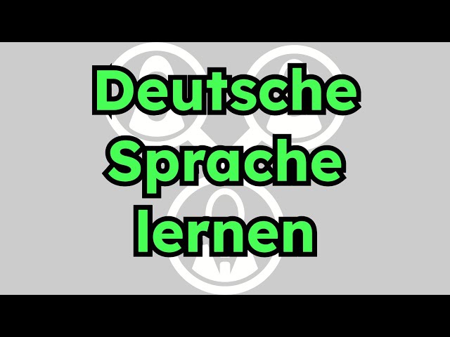 Deutsche Sprache lernen [A1]: Sachen