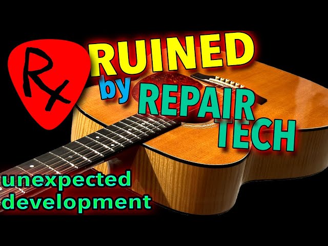 Martin Guitar Ruined by Repair Tech