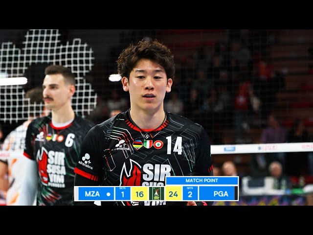 Yuki Ishikawa DESTROYED Monza in Italian Volleyball League 2025 !!!