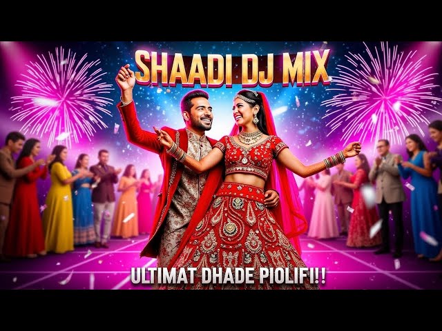 "Shaadi Special DJ Mix Song 2025 | Indian Wedding Dance Anthem | Baraat & Reception Party Hit 🎶🔥"