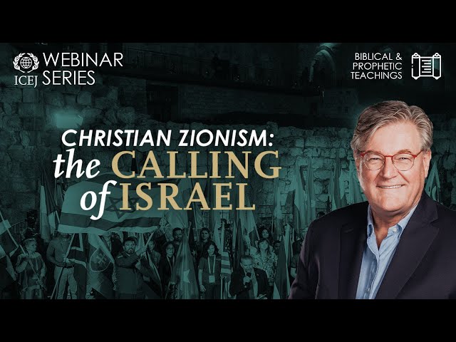 Christian Zionism: The Calling of Israel |  David Parsons | WEBINAR SERIES