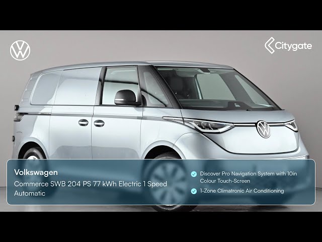 Volkswagen ID. Buzz Cargo - Commerce SWB 204 PS 77 kWh Electric 1 Speed Automatic - Citygate Volk...