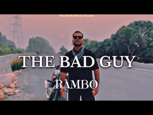 Rambo -The Bad Guy (Official music video) | New rap song 2024