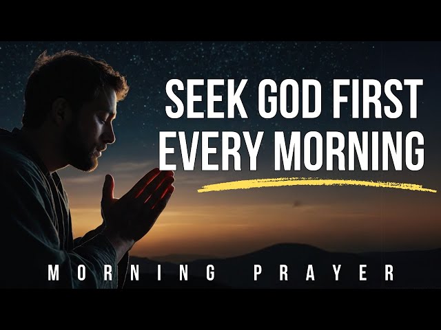 When God Is with Me, Nothing Can Move Me! | Morning Prayer