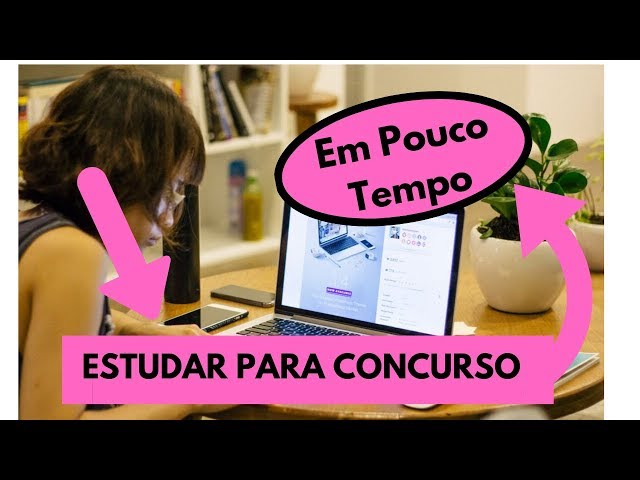 DICAS PARA ESTUDAR PARA CONCURSO EM POUCO TEMPO