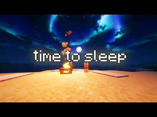 it's your time to rest now... (minecraft music w/ soft rain)