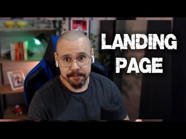 CRIEI MINHA 1º LANDING PAGE!