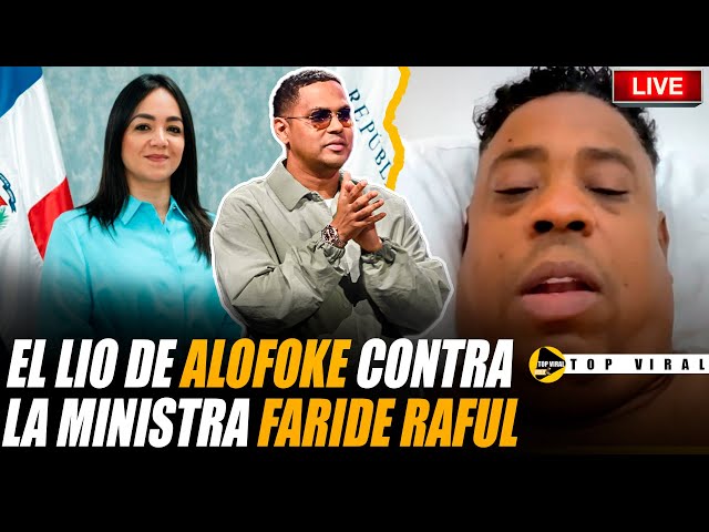 DJ TOPO SOBRE EL LIO ENTRE ALOFOKE Y LA MINISTRA DE POLICIA 😱🔴🔥