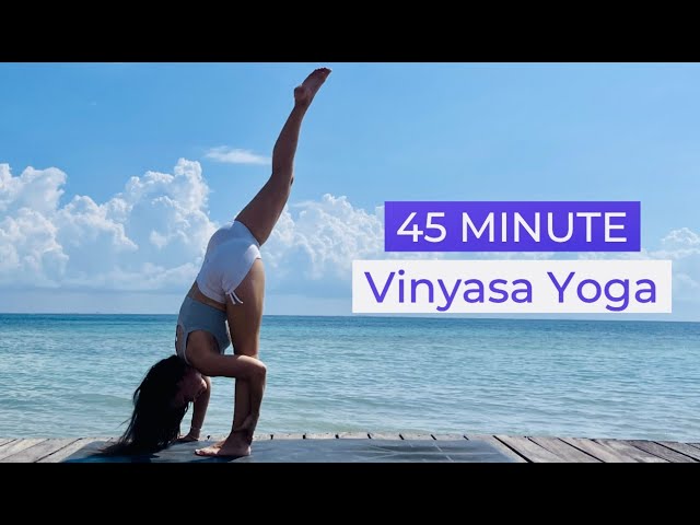 45 Min Vinyasa YOGA  Flow | Intermediate level | Practice with me ✨